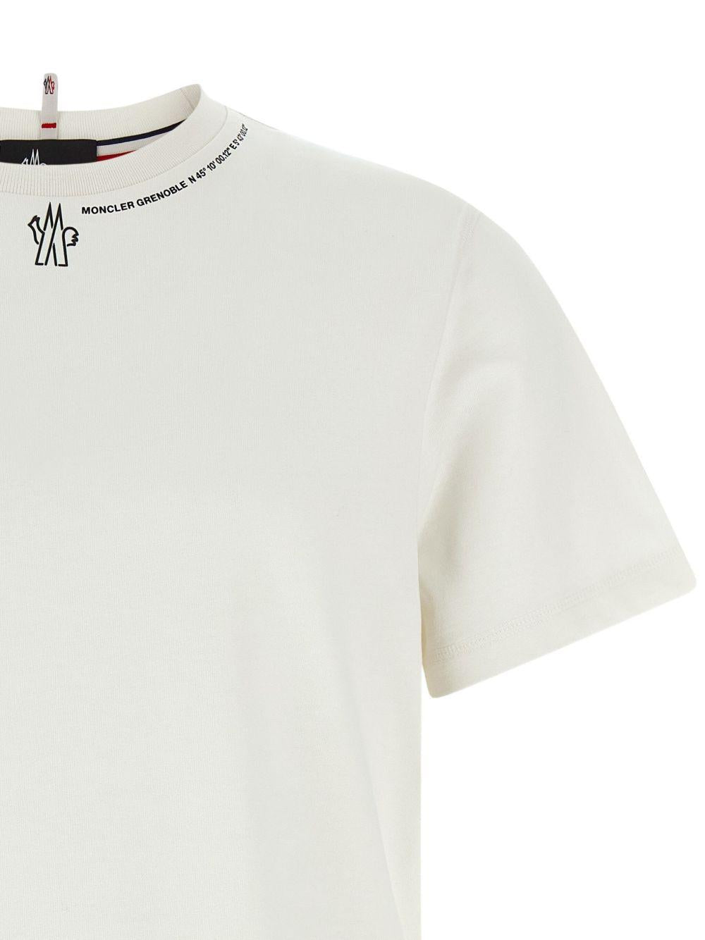 Cotton logo T-shirt K20978C00010 89AZ9041 MONCLER GRENOBLE 