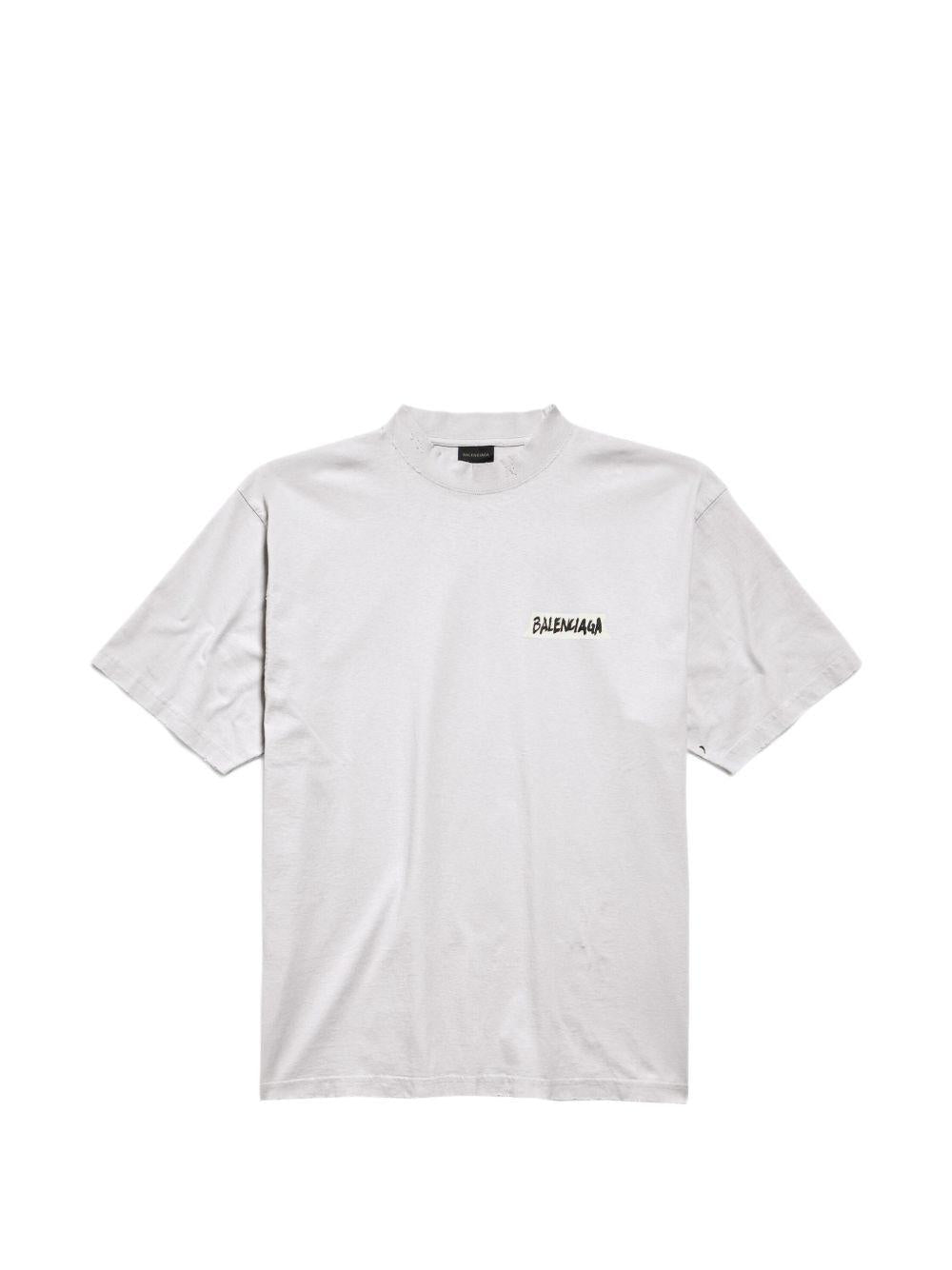 Masking Tape Medium Fit T-shirt 764235 TTVL69012 BALENCIAGA 