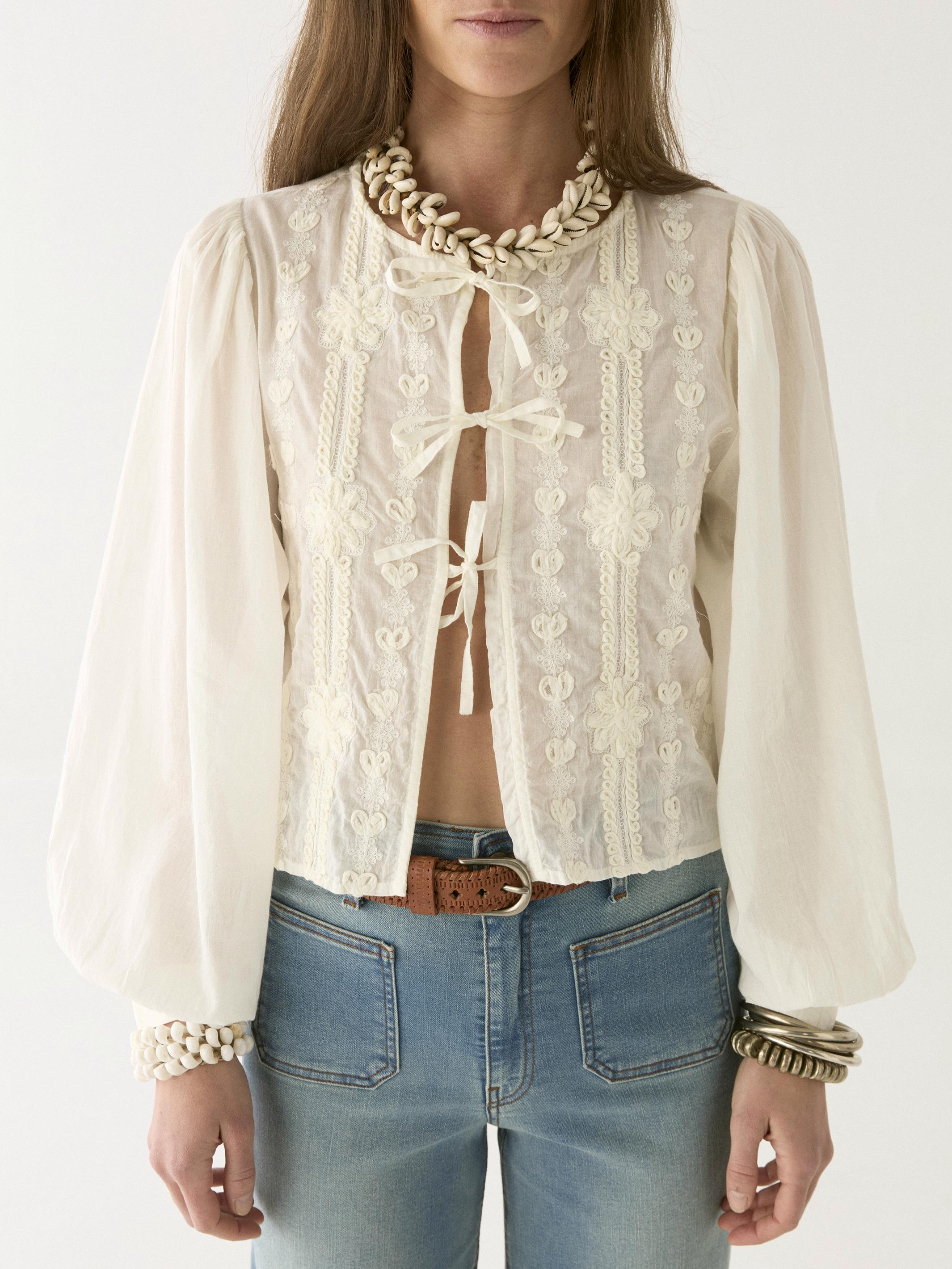 Ludovica blouse LUDOVICA PEARL MAISON HOTEL 