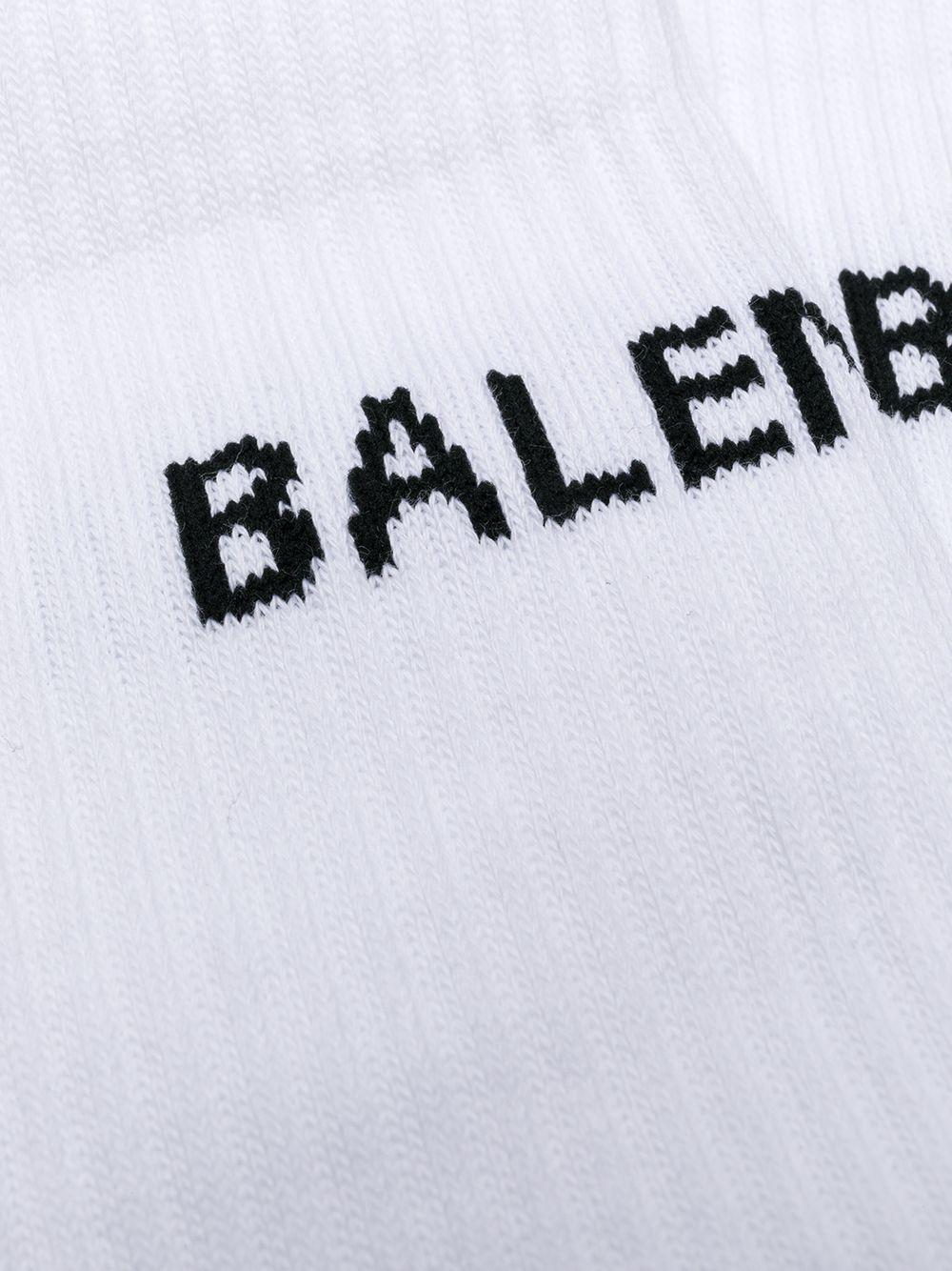 White logo socks 530580 472B49060 BALENCIAGA 