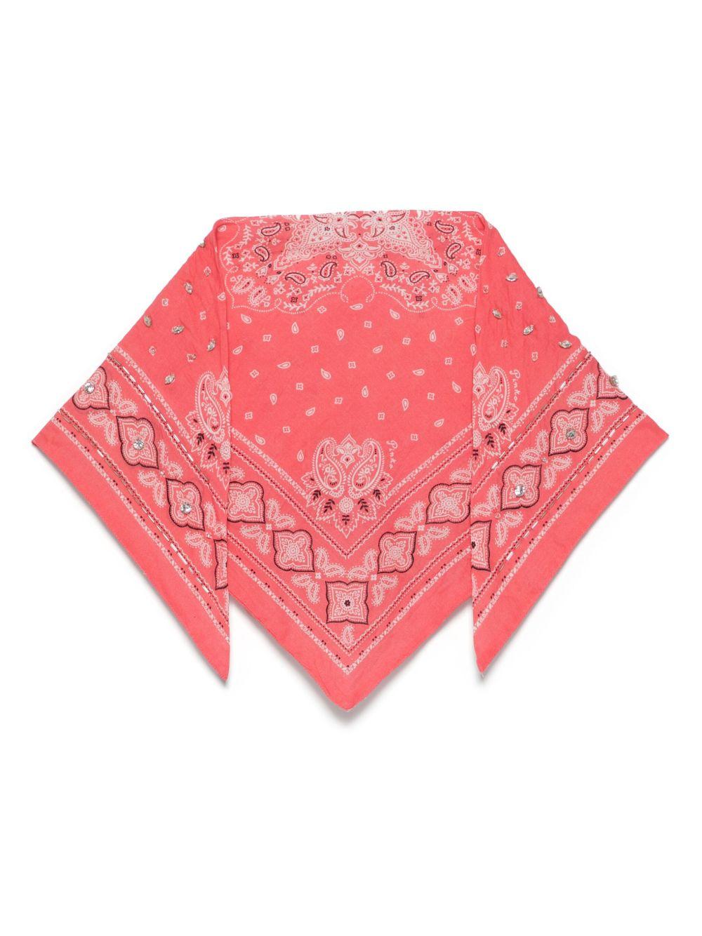 Bailando Bandana scarf<BR/><BR/><BR/> 105020 A2IERZ7 PINKO 