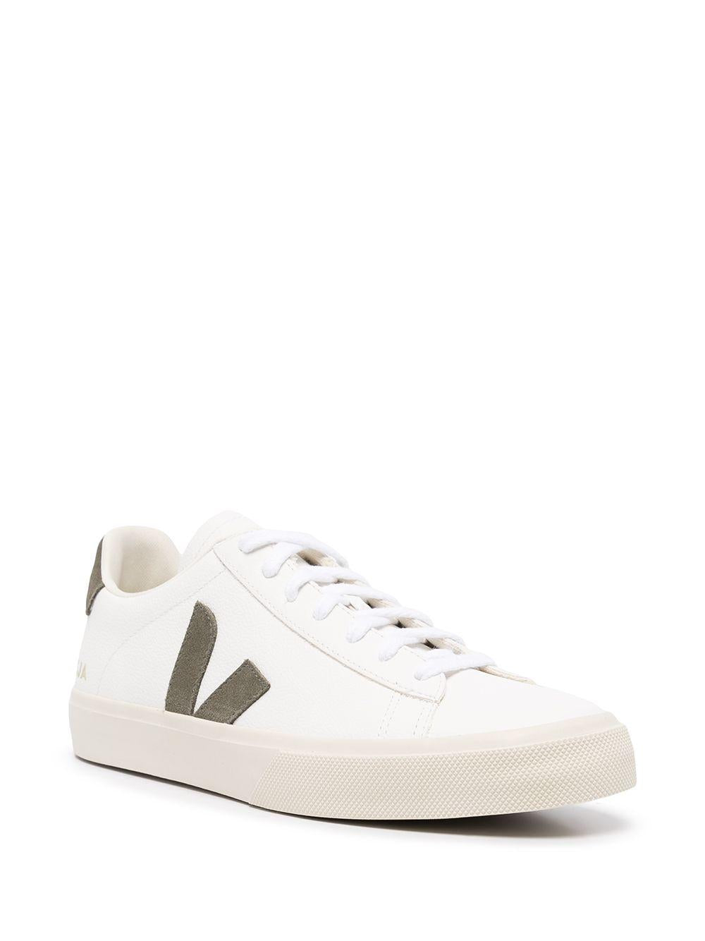 Campo leather sneakers<BR/><BR/><BR/> CP0502347 EXTRA WHITE/KHAKI VEJA 