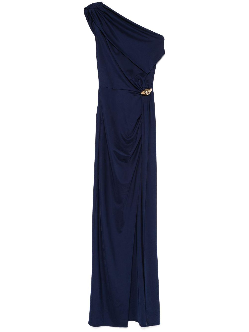 Abito asimmetrico in jersey<BR/><BR/><BR/><BR/> ABR0551E2 DC8 ELISABETTA FRANCHI 