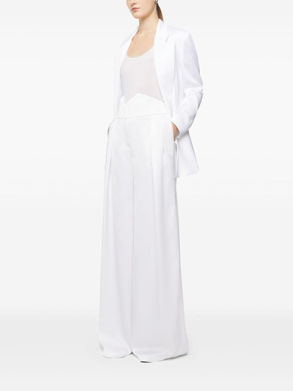 High-waist palazzo trousers<BR/><BR/><BR/> 78AJA173 N0071003 GENNY 