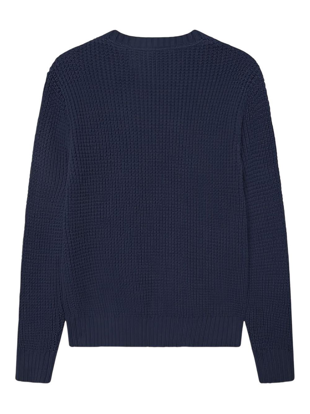 Alvin Waffle Crewneck Knit 1000570 460 LES DEUX 