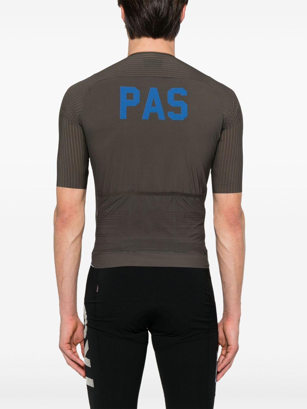 Zip performance T-shirt MB4301AI DARK OLIVE PAS NORMAL STUDIOS 