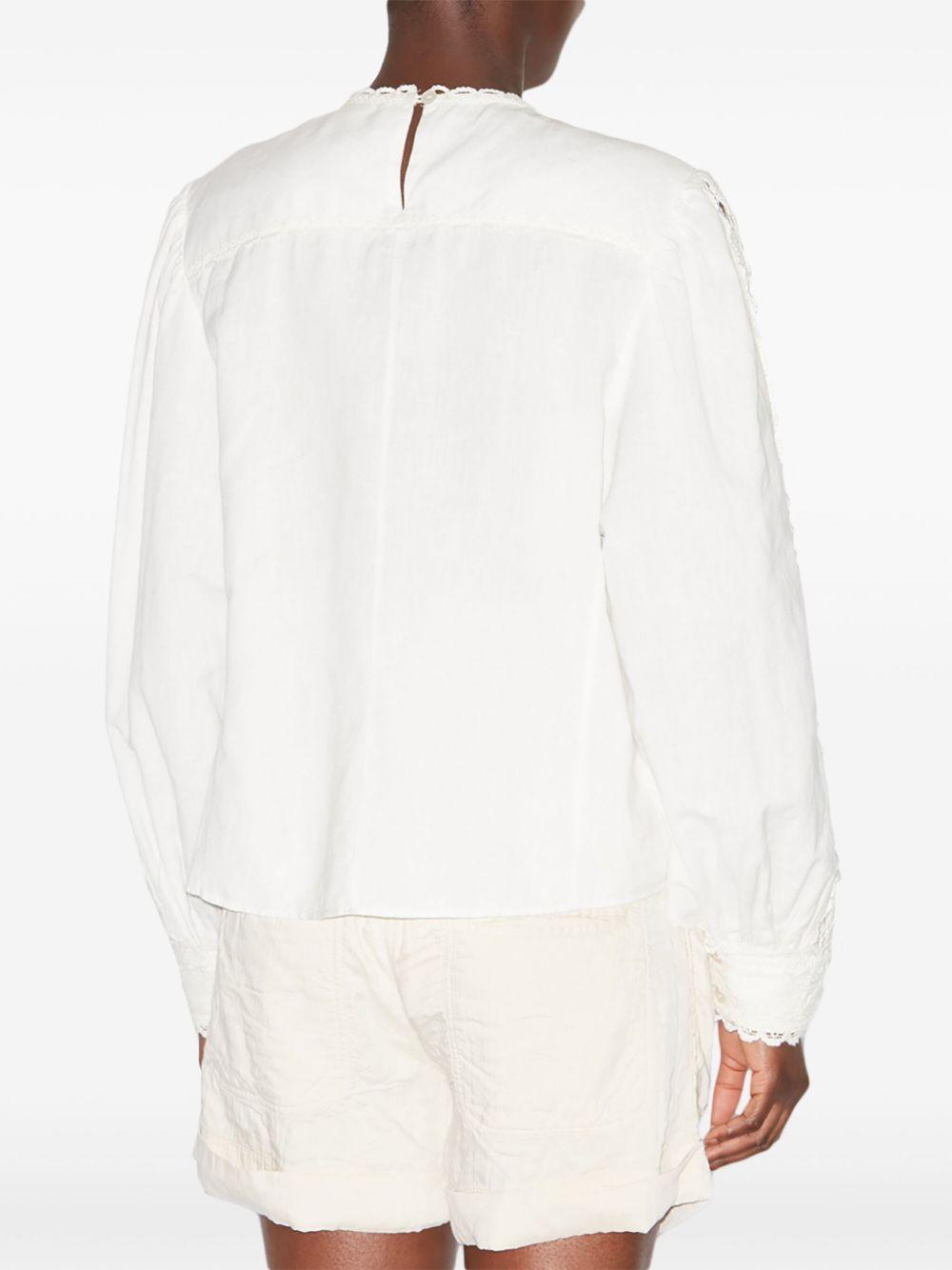 Valmira top<BR/><BR/><BR/> HT0581FA C1J14E20WH MARANT ÉTOILE 