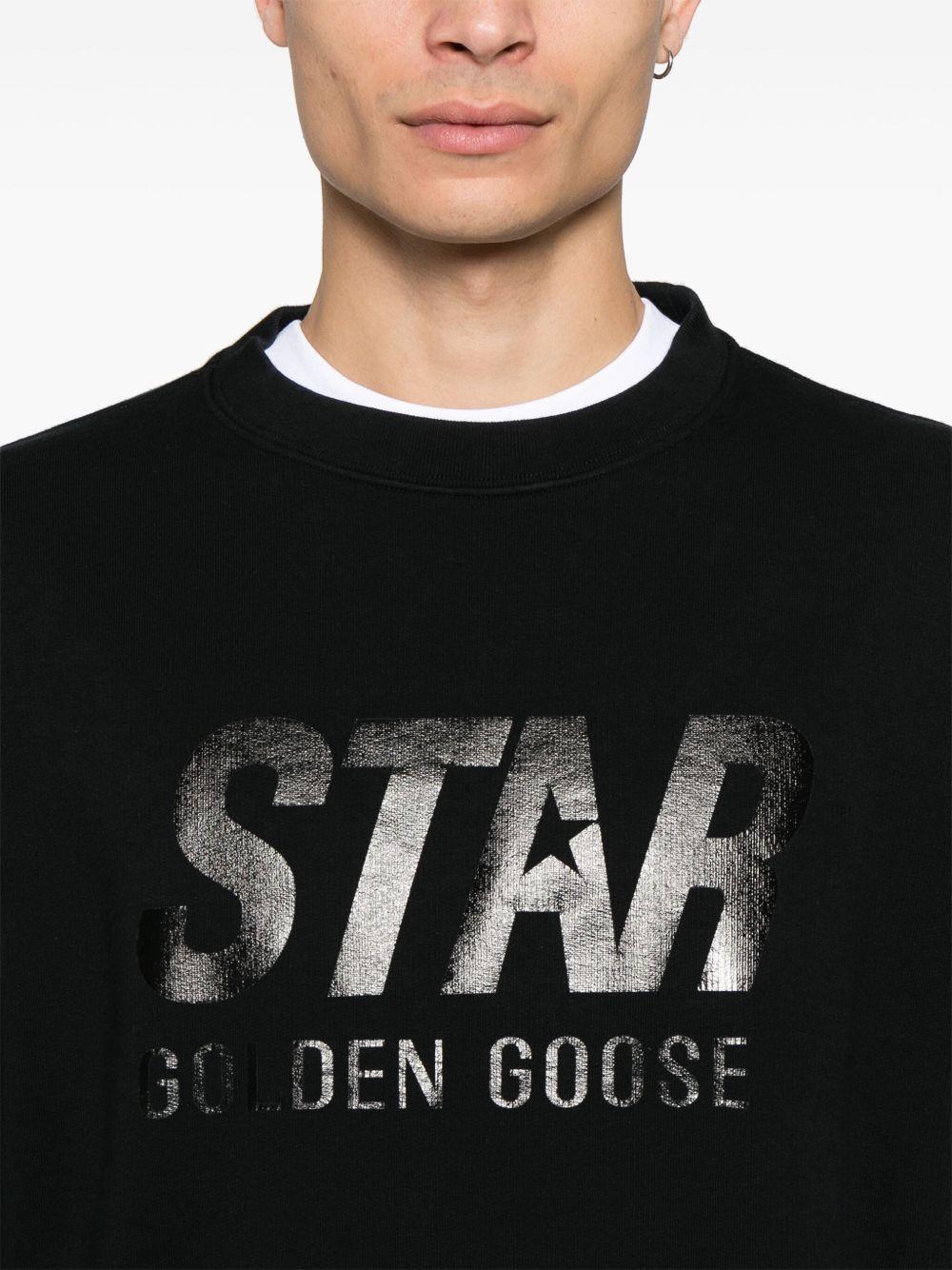 Logo sweatshirt GUP01992 P00180390100 GOLDEN GOOSE 