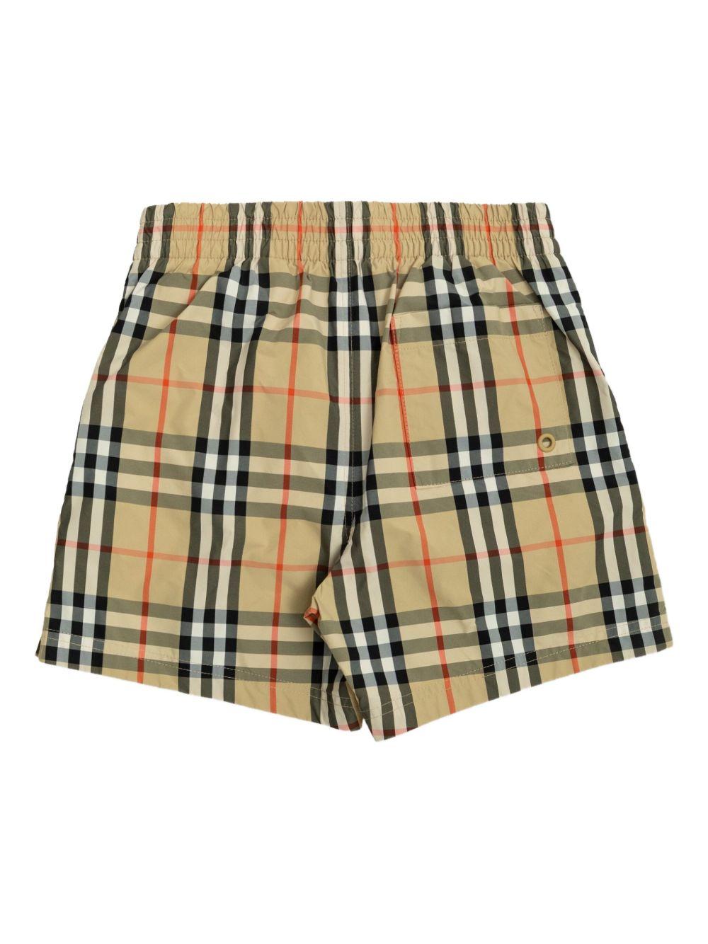 Check Swim Shorts 8117147 B9368 BURBERRY KIDS 