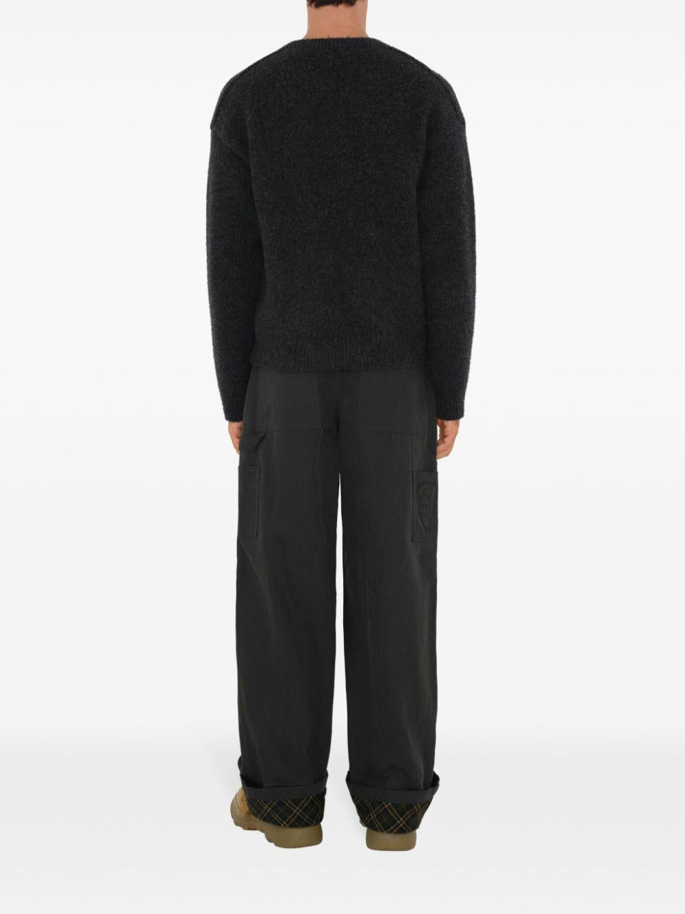 Cotton carpenter trousers<BR/><BR/><BR/> 8097557 A1189 BURBERRY 