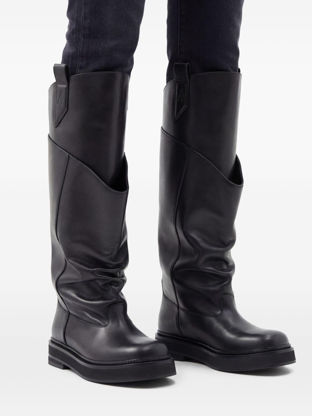 New Robin Passeggiata combat boot 260WSH00902 LBT019AA100 THE ATTICO 