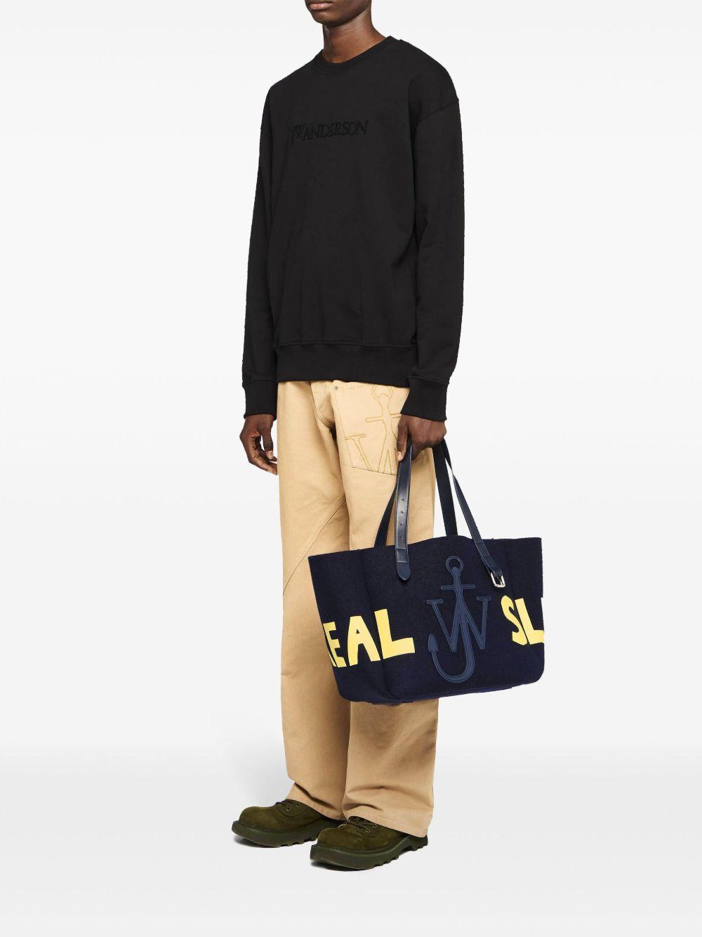 Logo-embroidered sweatshirt JW0215 PG1632999 JW ANDERSON 