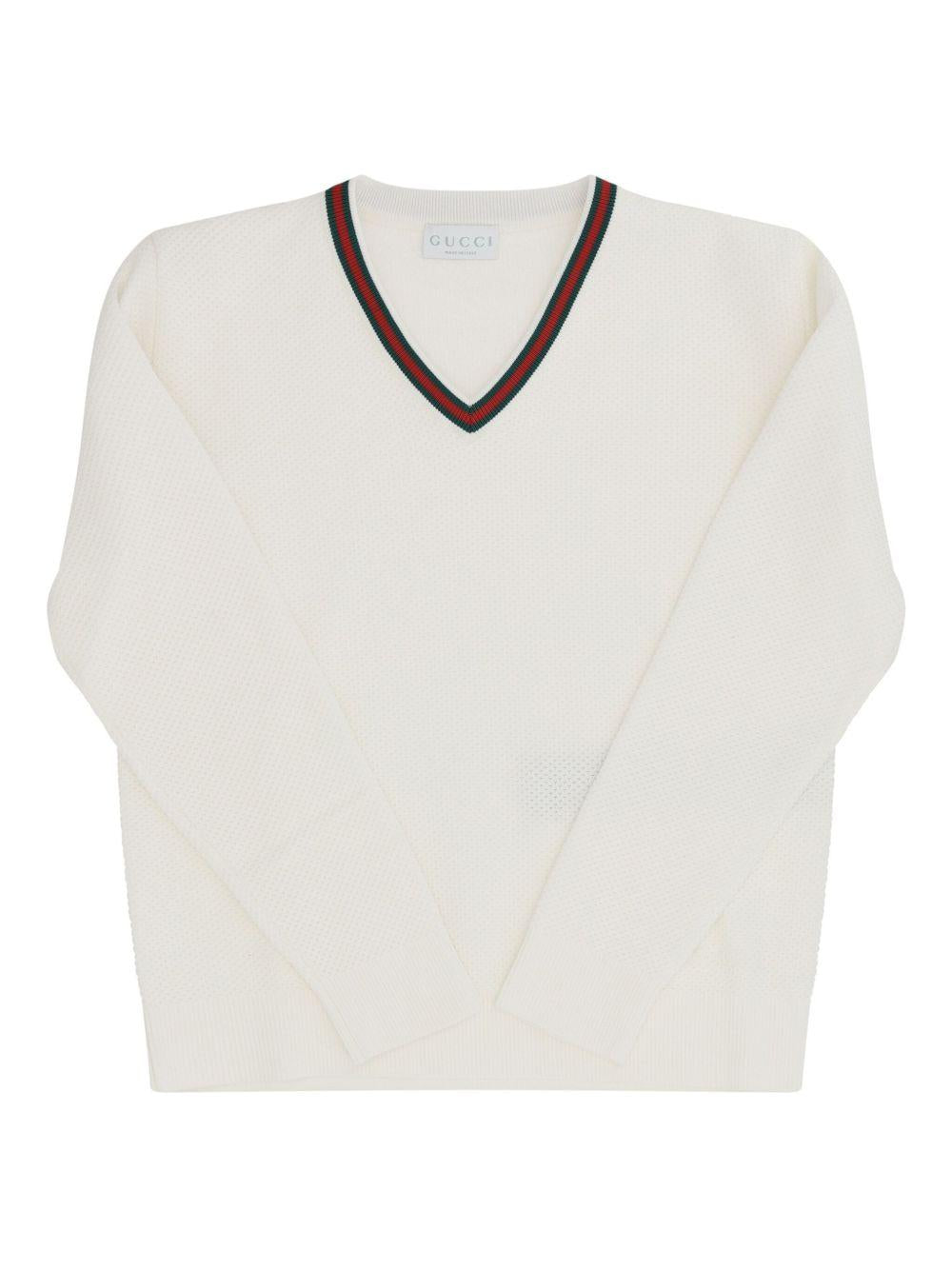 V-neck jumper<BR/><BR/><BR/> 807873 XKEIS9060 GUCCI KIDS 