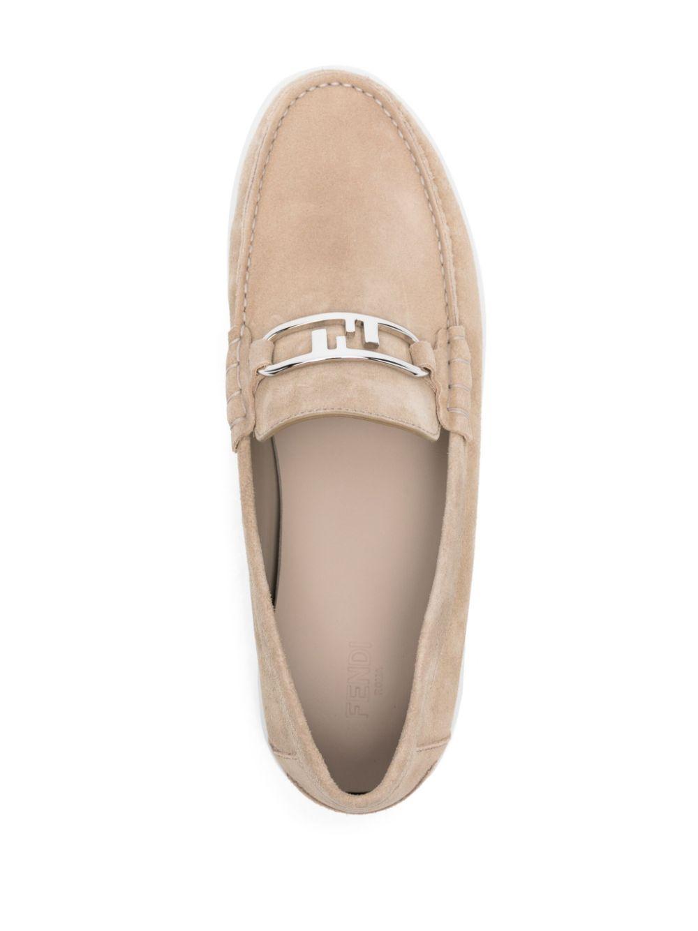 Beige loafers 7D1717 QK9F0F9J FENDI 
