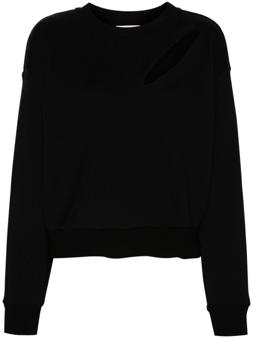 Logo-embroidered sweatshirt 794769 QLAC81000 ALEXANDER MCQUEEN 