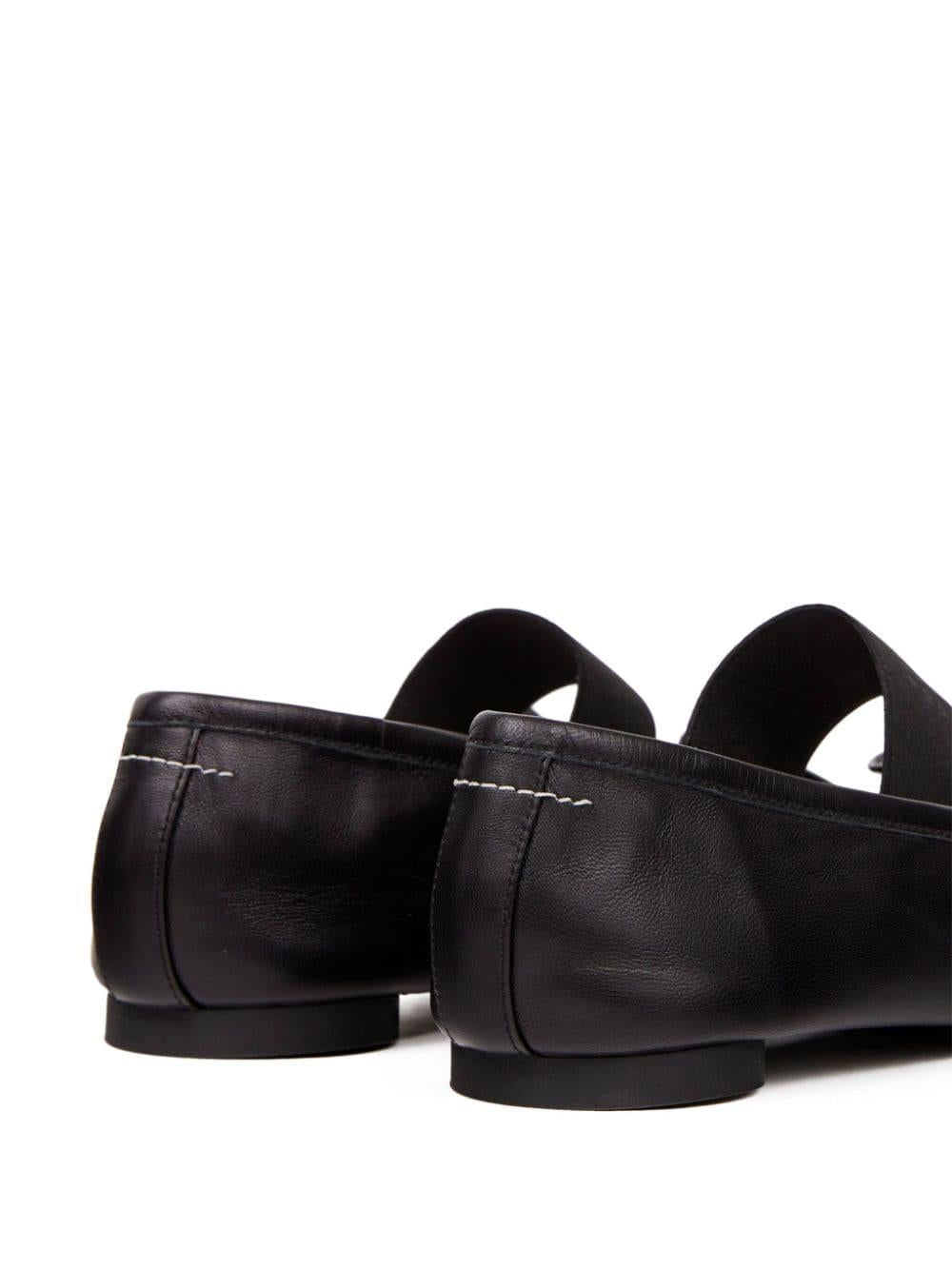 Anatomic Numbers-motif ballerinas S59WZ0099 P3628T8013 MM6 Maison Margiela 