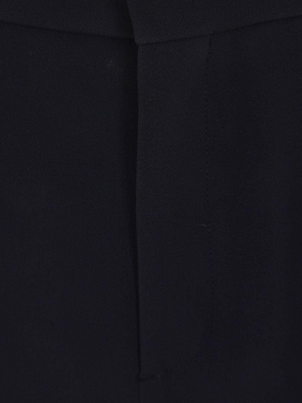flare trousers in soft crepe CH25APA06263 001 CHLOÉ 