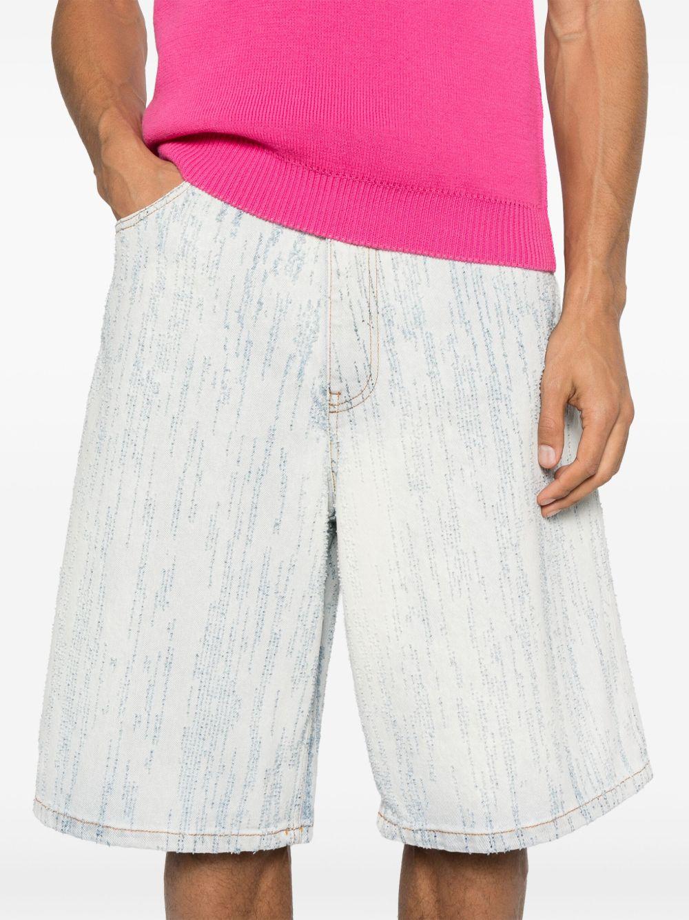Denim bermuda shorts<BR/><BR/><BR/> 3840MB231 25708584 MSGM 