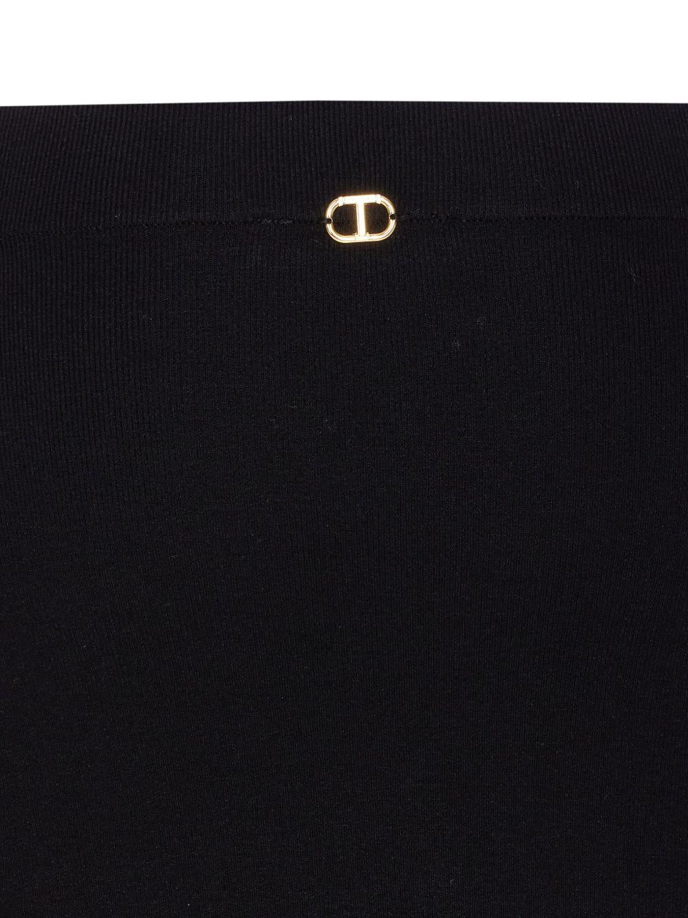 Knit midi skirt with lace 252TP3390 00006 TWINSET 