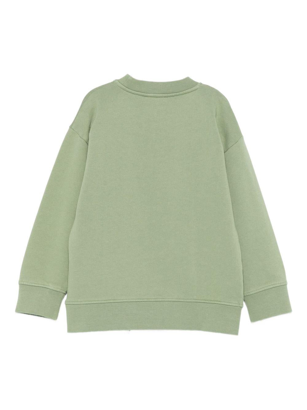 Logo Graphic Crewneck Sweatshirt TX4R90 Z0453727 STELLA McCARTNEY KIDS 