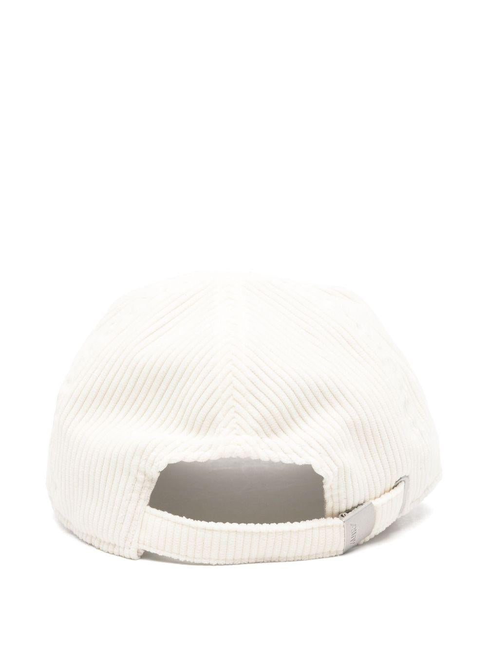 Velvet-effect cap ACPU R1BCBASEBALLCLOUD AUTRY 