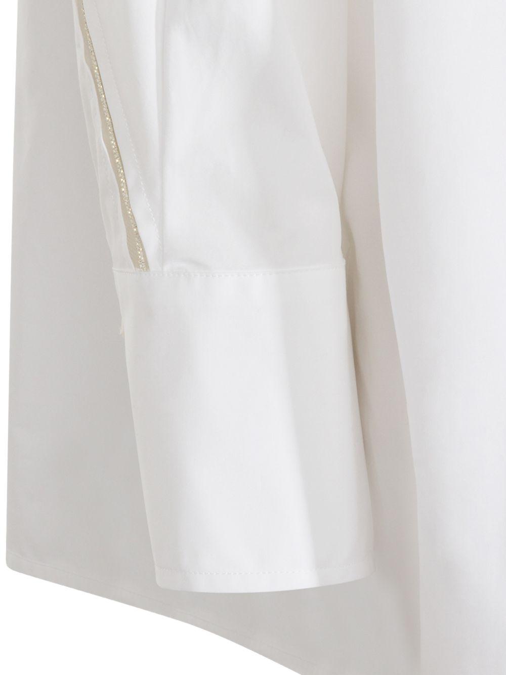 Cropped poplin shirt CAD266F309L582 21 FABIANA FILIPPI 