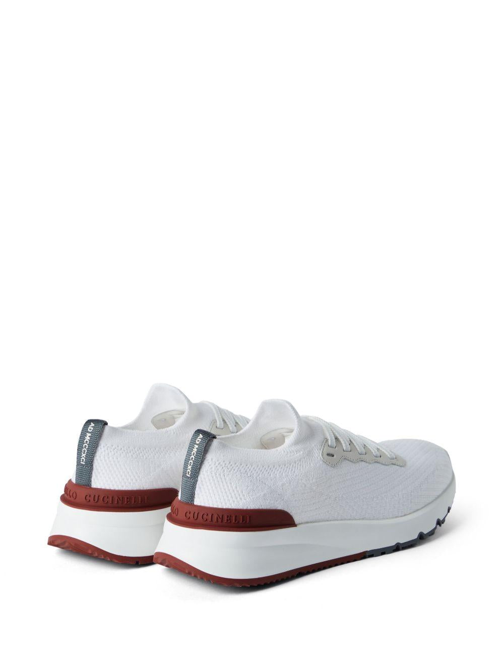 Knitted low-top sneakers MZUPMBO252 CJ987 BRUNELLO CUCINELLI 