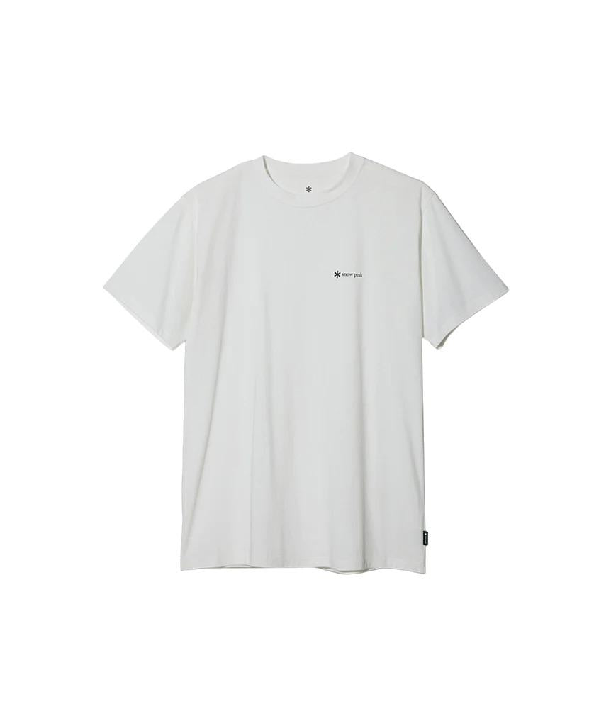 Logo T-Shirt<BR/> TS-23AU001  SNOW PEAK 
