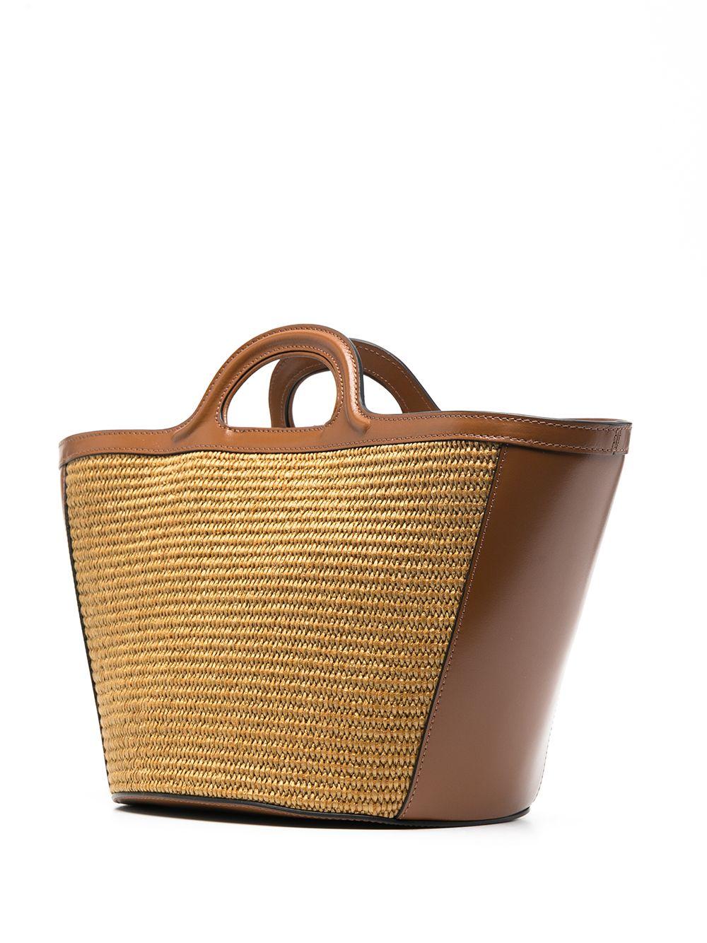 Tropicalia logo-embroidered tote bag<BR/><BR/><BR/> BMMP0068Q0 P386000M50 MARNI 