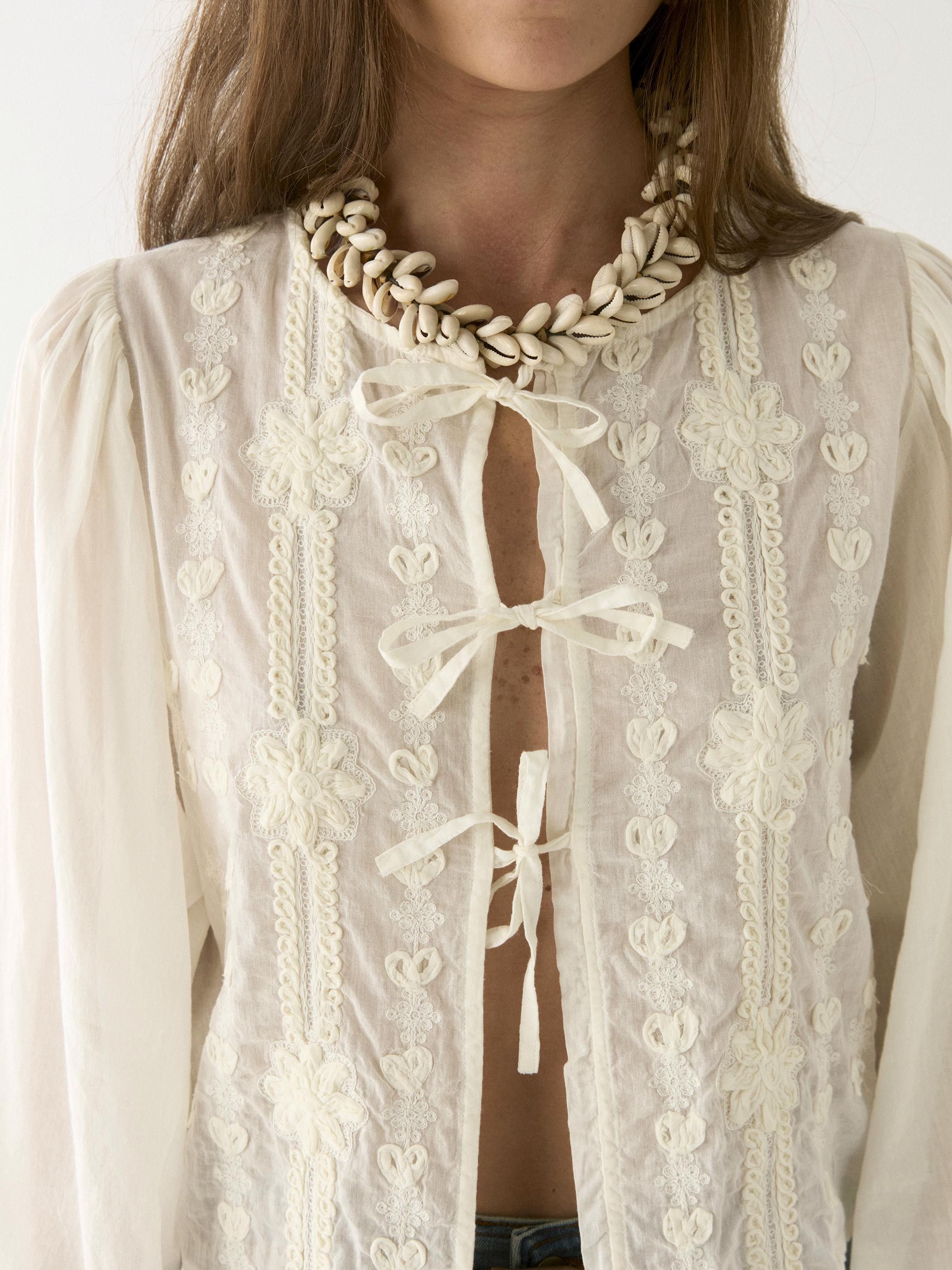 Ludovica blouse LUDOVICA PEARL MAISON HOTEL 