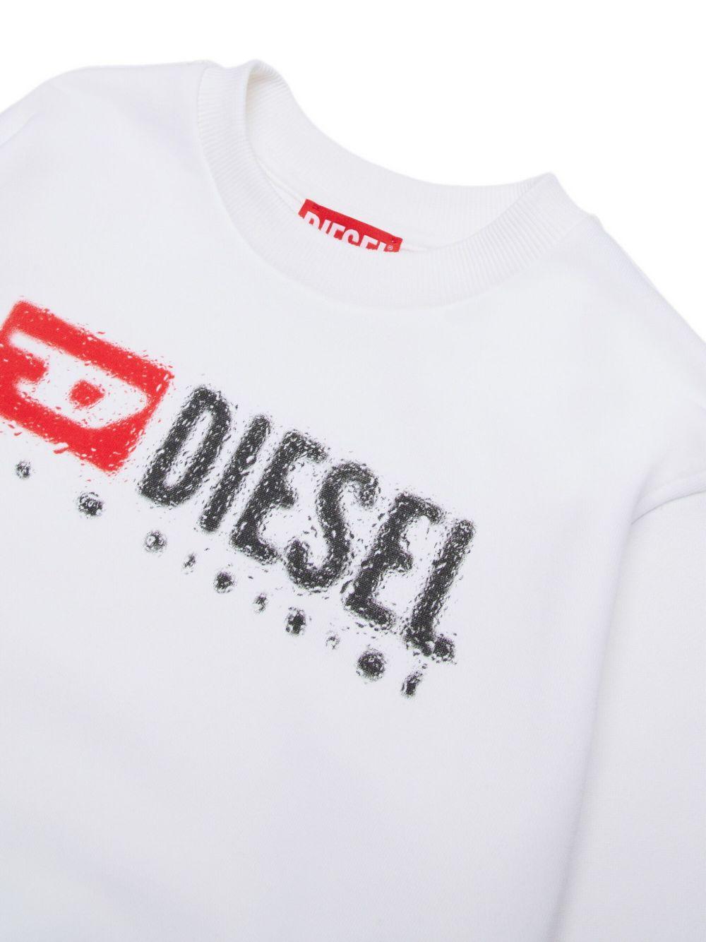 sdrops over sweatshirt J02483 KYAZ3K100 DIESEL KID 