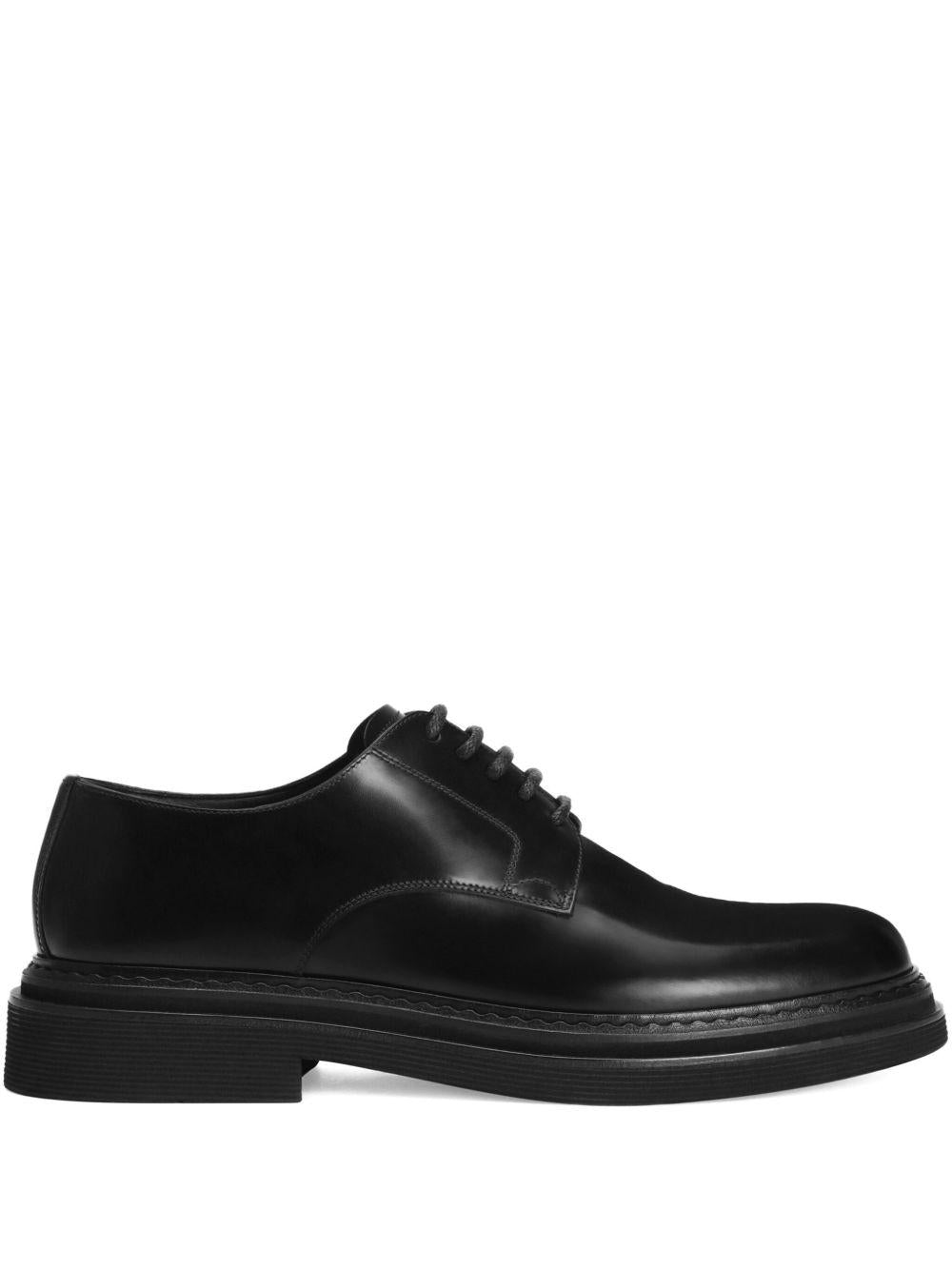 Brushed calfskin derby A10880 A120380999 DOLCE & GABBANA 