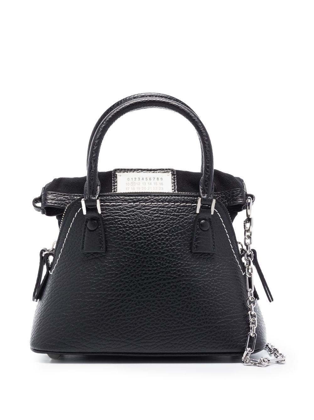 micro 5AC Classique top-handle bag<BR/><BR/><BR/> S56WG0081 P4455T8013 MAISON MARGIELA 
