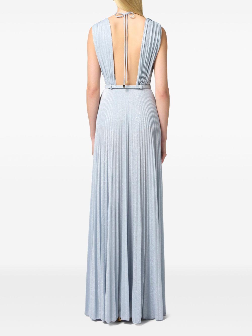 Lurex-detail gown<BR/><BR/><BR/> ABR2152E2 A28 ELISABETTA FRANCHI 
