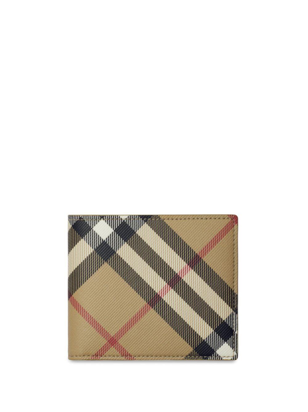 Check bifold wallet<BR/><BR/><BR/> 8091926 A2021 BURBERRY 