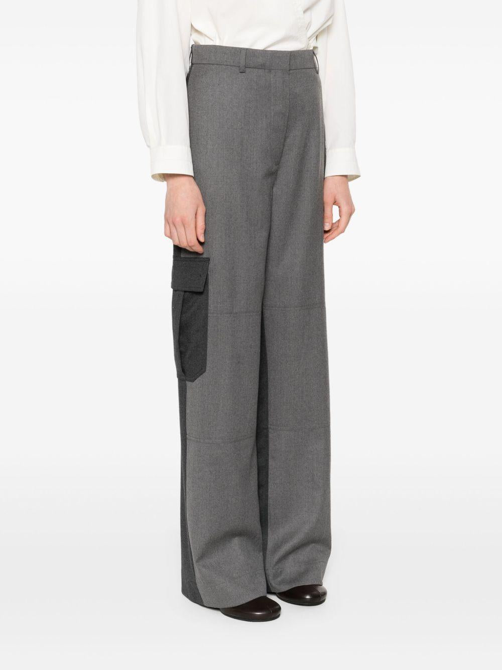Fluid Cargo Trousers with Panels 640284 3CU7031230 STELLA McCARTNEY 