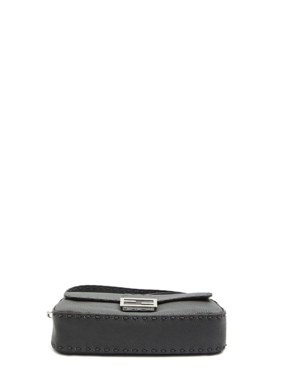 Baguette shoulder bag in hammered leather 7VA572 ARLZF0J55 FENDI 