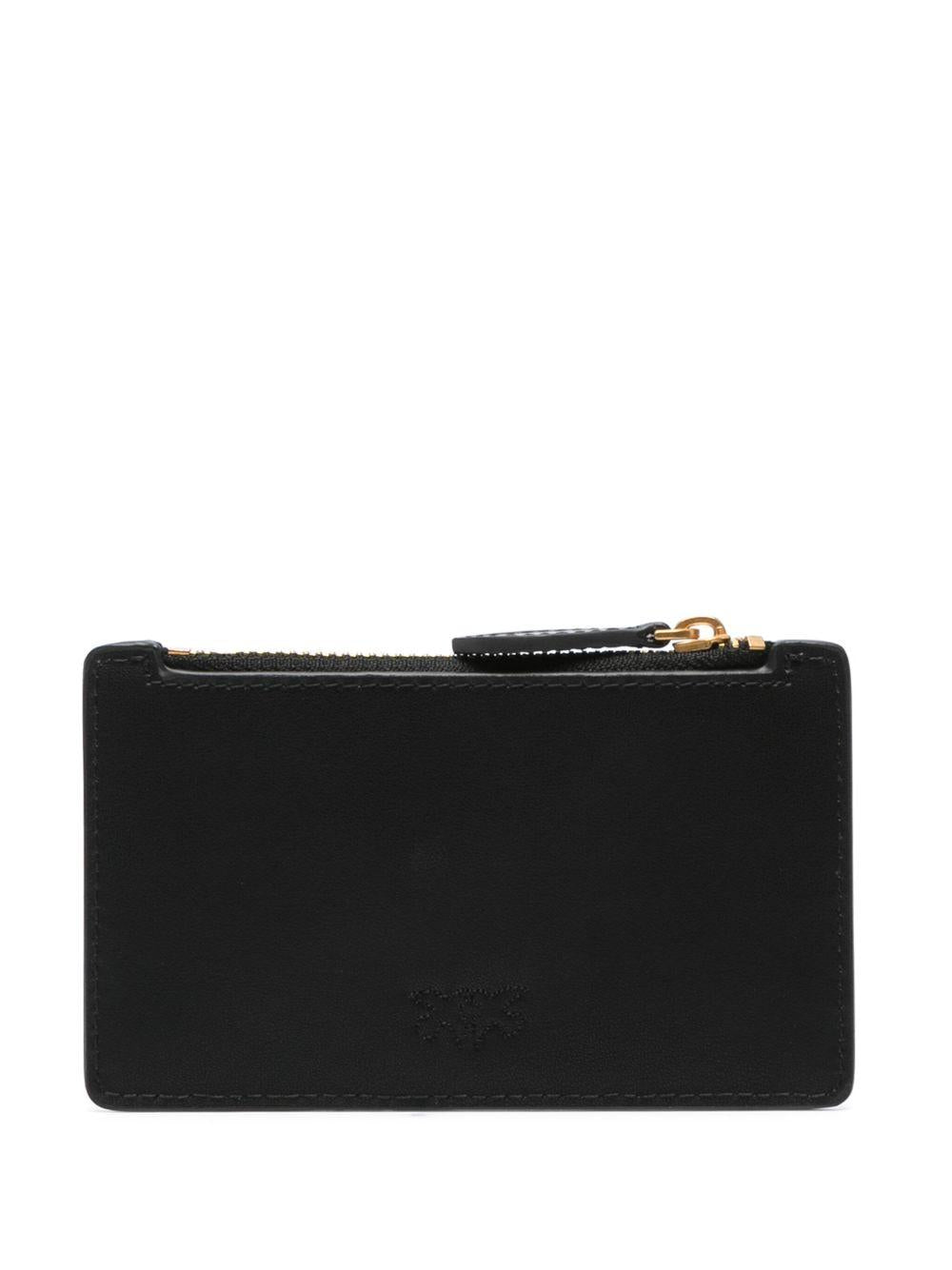 Zipped card holder 100251 A0F1Z99Q PINKO 
