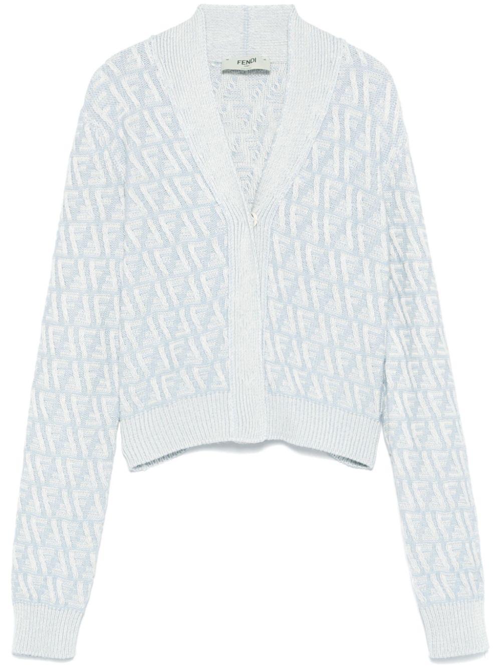 Float FF cardigan<BR/><BR/><BR/> FZE504 ATPLF1R0P FENDI 
