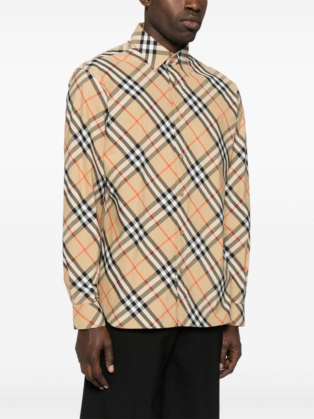 IP-check shirt<BR/><BR/><BR/> 8106165 B9368 BURBERRY 
