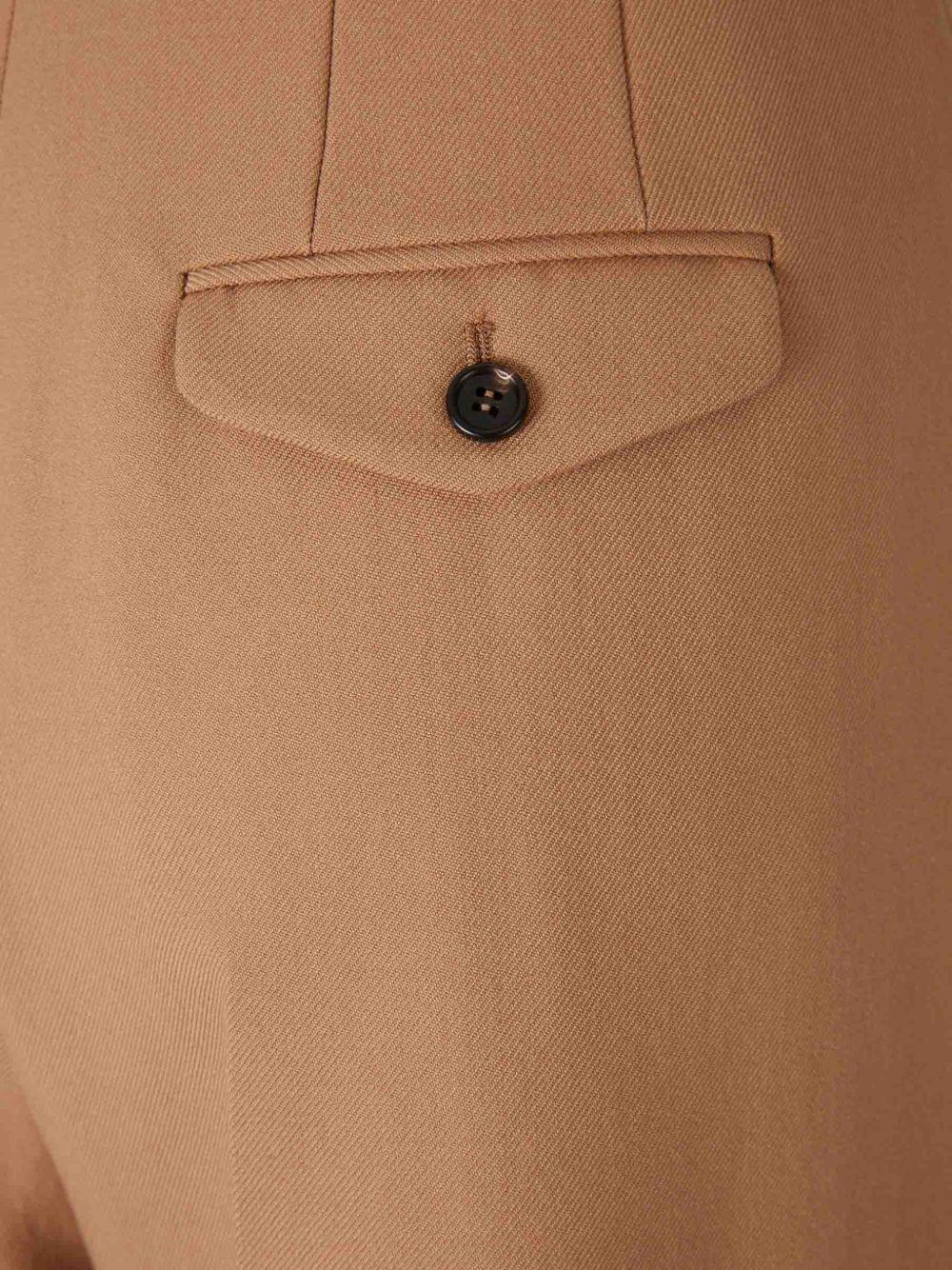 High-waisted wool gabardine trousers CH26SPA06164 205 CHLOÉ 