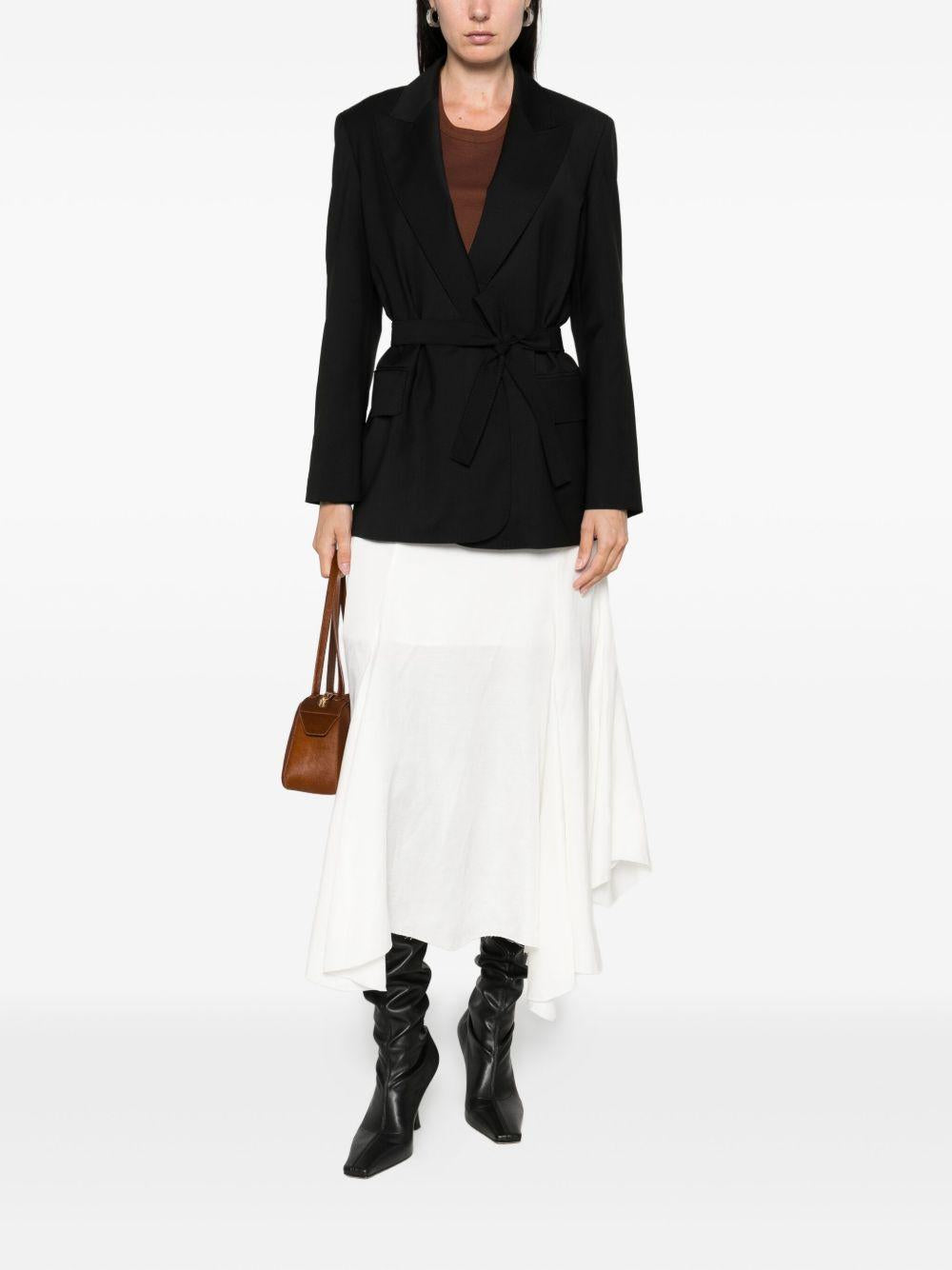 Belted woollen cloth blazer 2521046101 TALENTO010 MAX MARA 