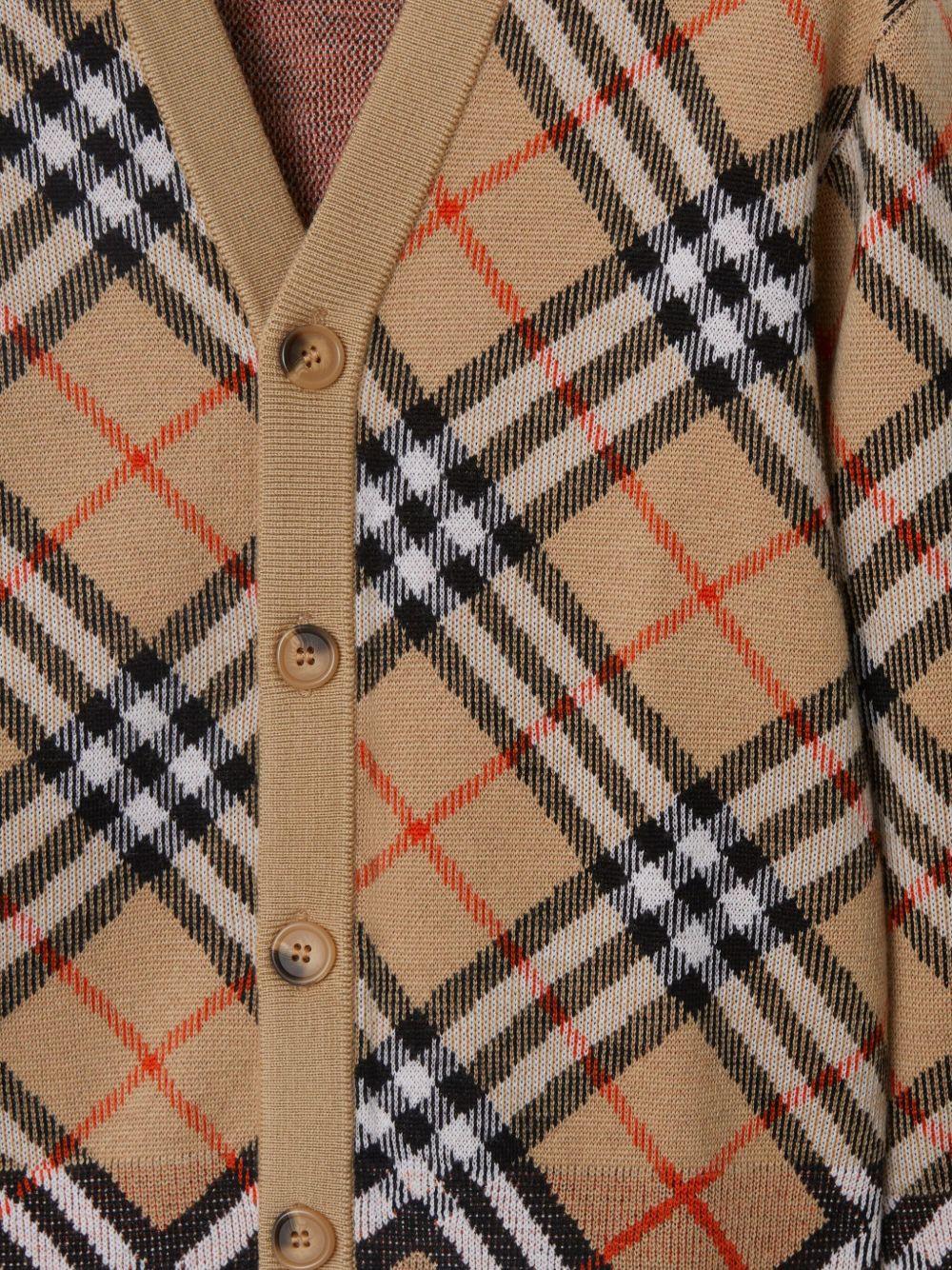 Check cardigan 8104300 B9368 BURBERRY KIDS 