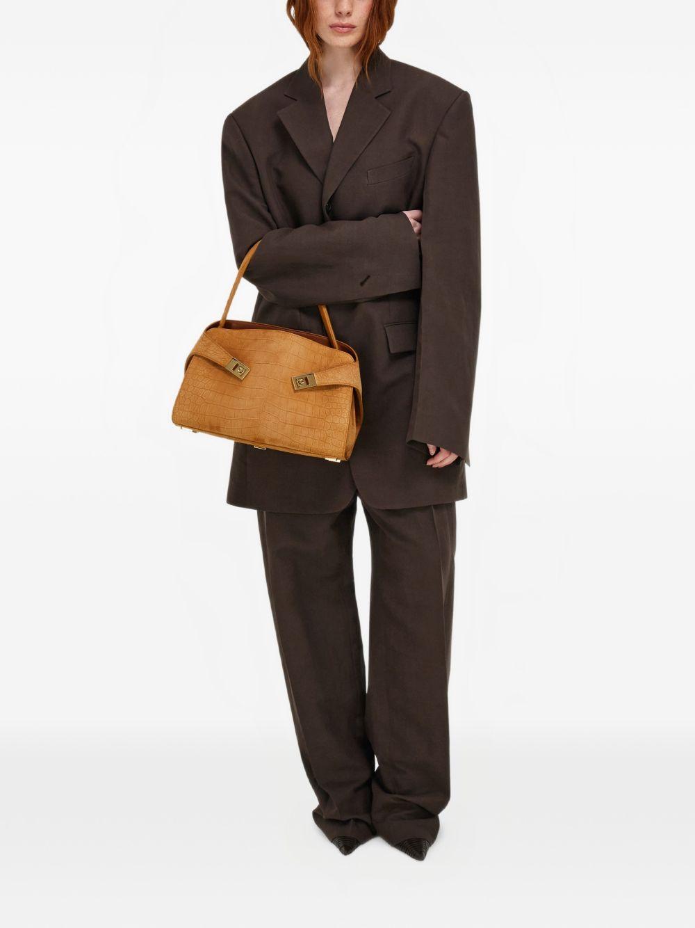 Hug soft shoulder bag (M) 219816 HUG SH S 792869NATURALE 6 FERRAGAMO 