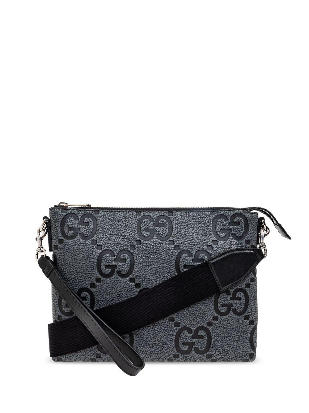 Borsa messenger Jumbo GG media 696009 AAEB91045 GUCCI 