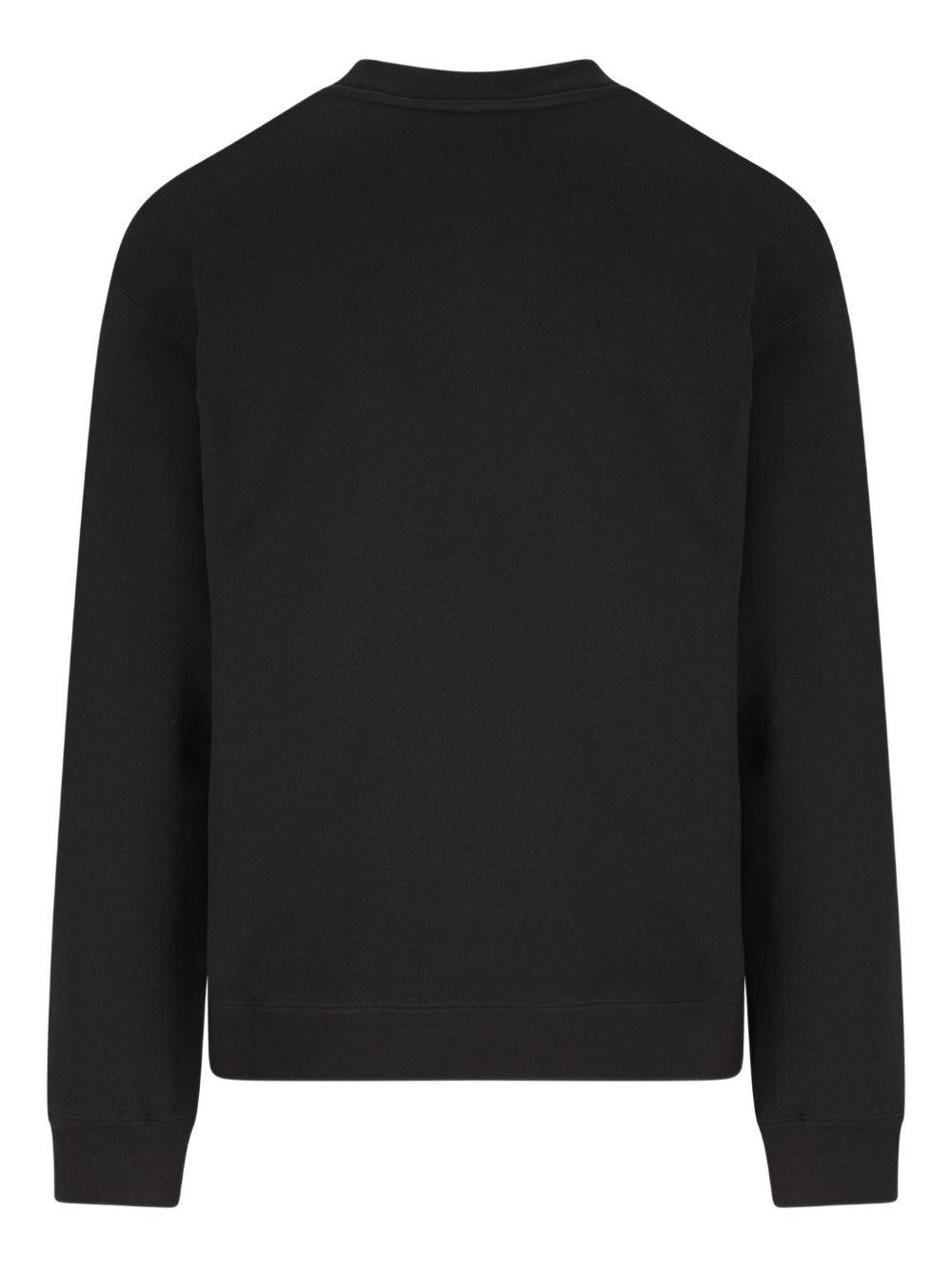 Cotton Crewneck Sweatshirt With Made In Valentino Print 8V3MF28RBCU 0NR VALENTINO GARAVANI 