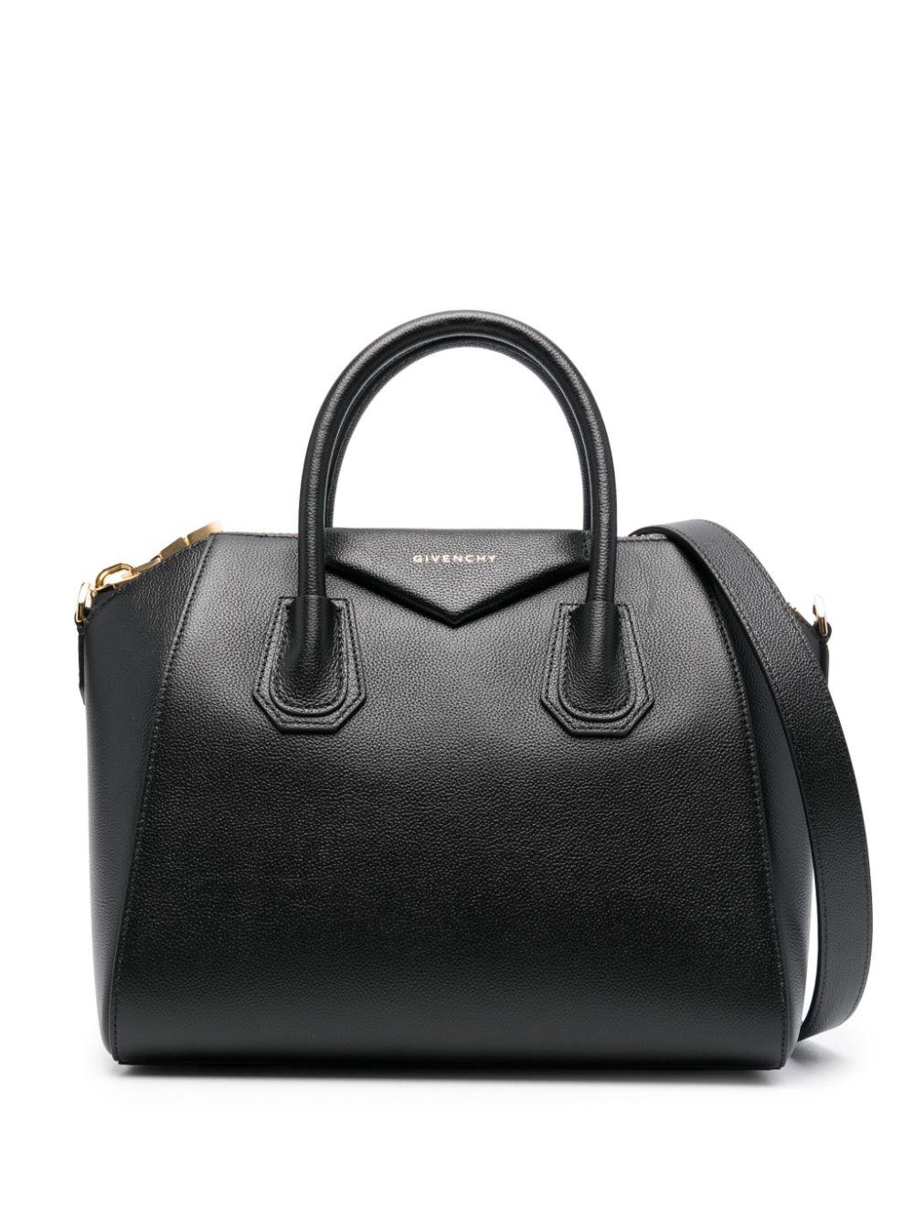Small Antigona leather bag<BR/><BR/><BR/> BB50TPB20R 001 GIVENCHY 
