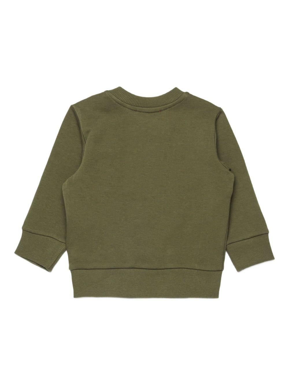 logo sweatshirt K00753KYAVFS ALEBK511 DIESEL KIDS 