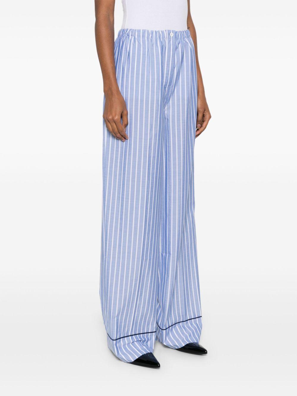 Striped trousers<BR/><BR/><BR/> P269IR 16BWF0013 PRADA 