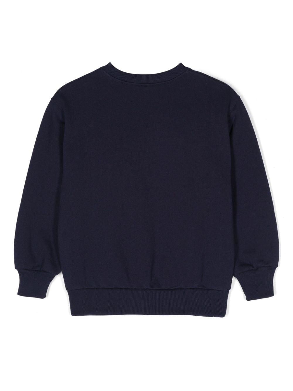 Logo-print cotton sweatshirt 793528 XJGPJ4392 GUCCI KIDS 